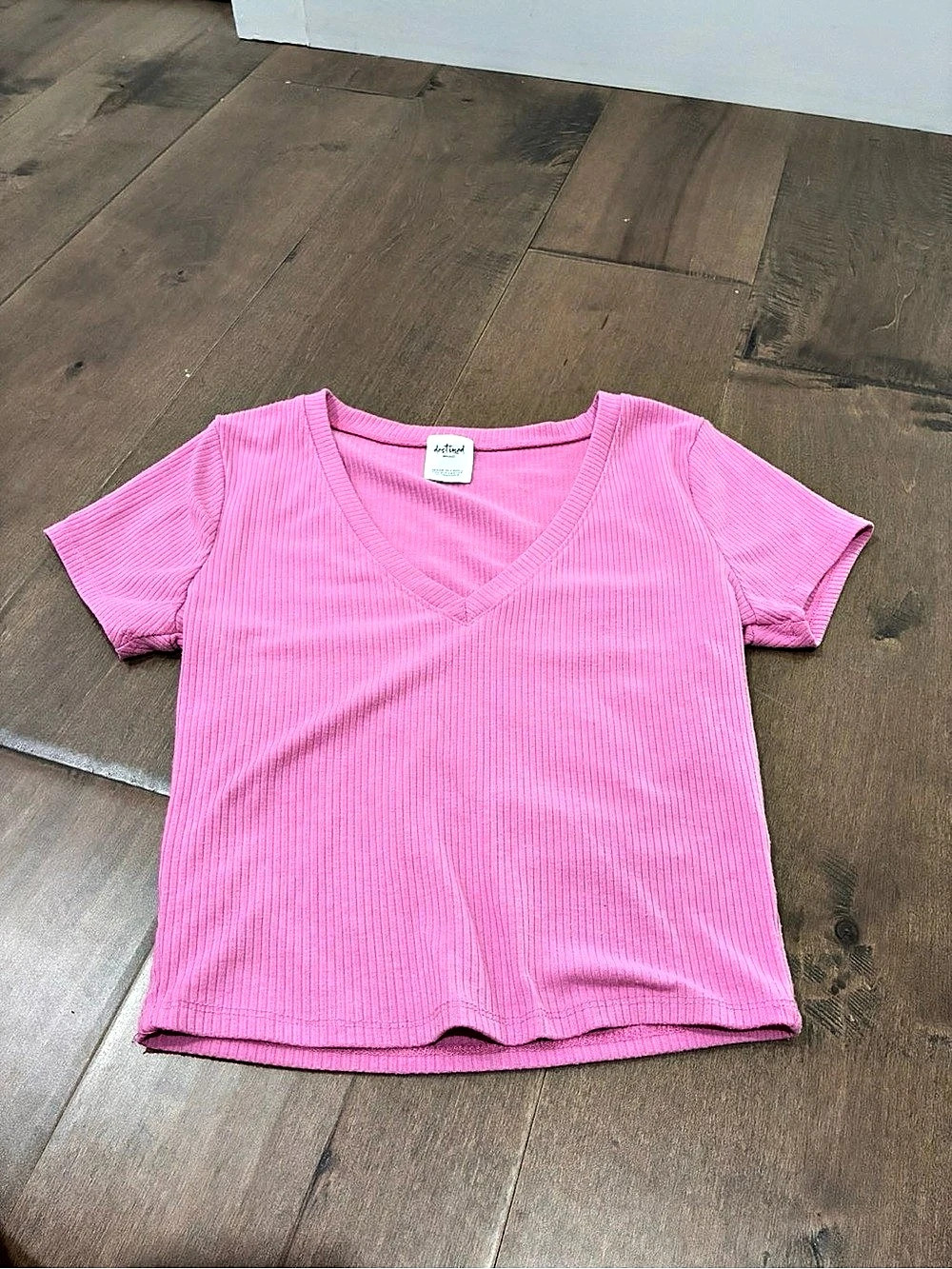 Pink Short Sleeve Top